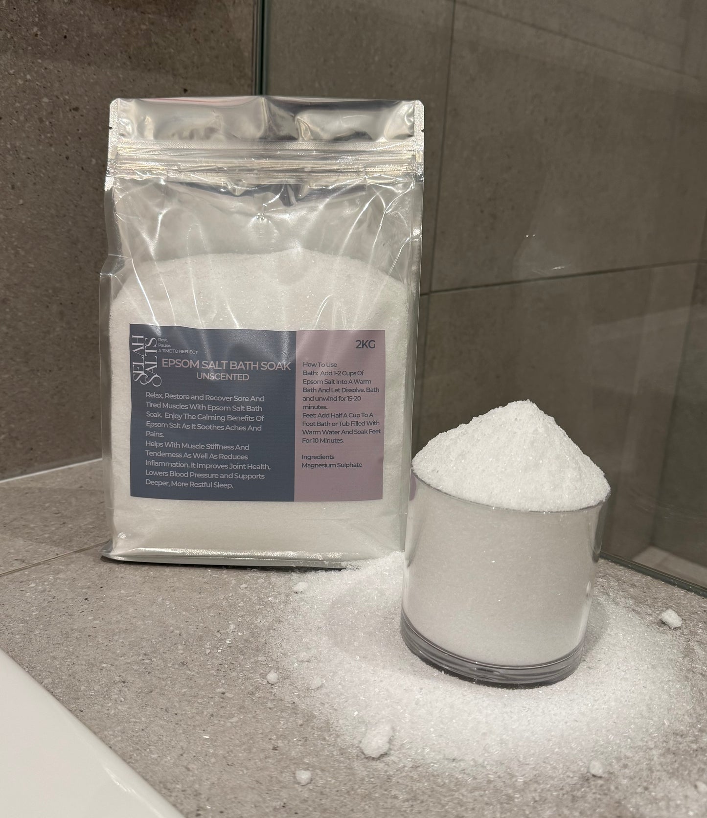 Epsom Salt Bath Soak
